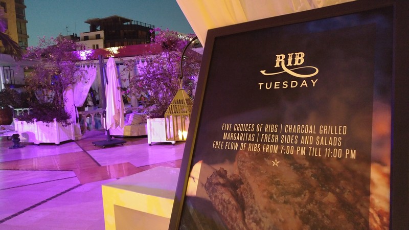 Ribs night at Amethyste